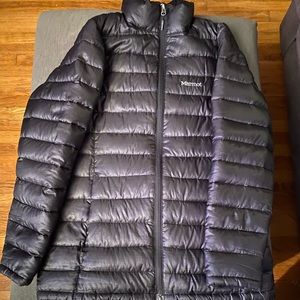 Marmot 800 Fill Down Black Coat